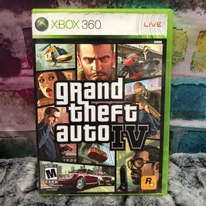 Xbox 360 Grand Theft Auto IV complete